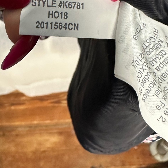 J.Crew Navy & Pink Jacquard Piper Foulard Print A-line Career Dress Sz 12 - Picture 4 of 17